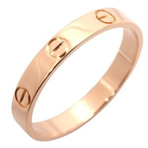 Cartier Mini Love Ring K18PG Pink Gold